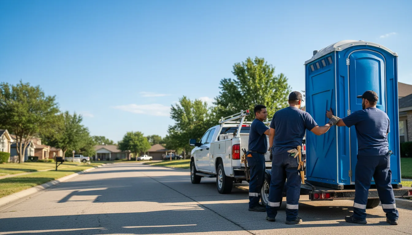 Portable Toilet Rental in Barksdale Afb, LA near me